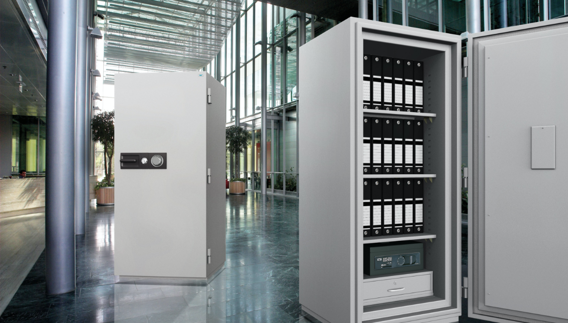 ★EIKOエーコー耐火金庫PS-20 TOTAL SECURITY SYSTEM エーコー 投入式耐火金庫 ダイヤル式 PS-20 73kg - e金庫本舗